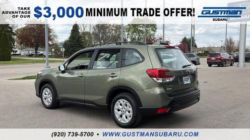 Jasper Green Metallic 2019 Subaru Forester Base