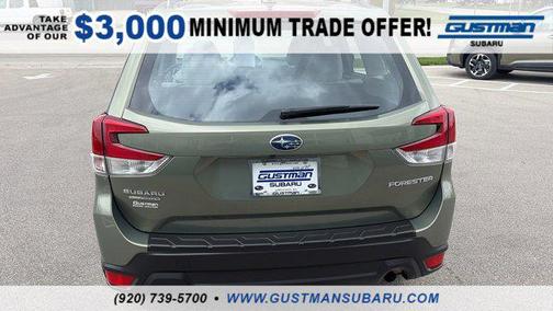 Jasper Green Metallic 2019 Subaru Forester Base