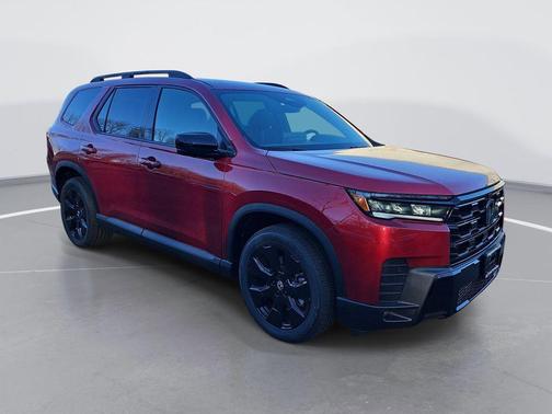 Radiant Red Metallic II 2026 Honda Pilot Black Edition