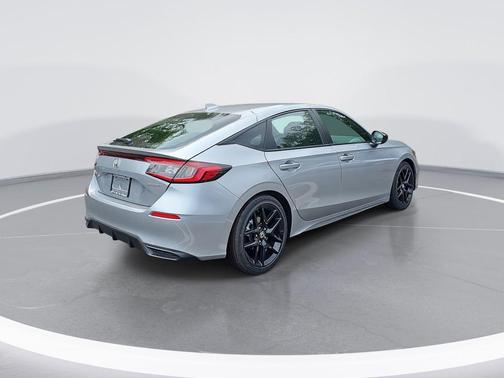 Solar Silver Metallic 2025 Honda Civic Sport