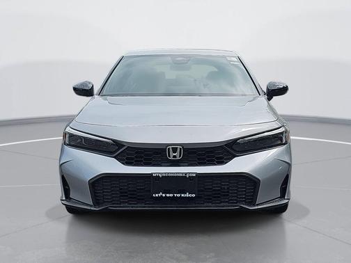 Solar Silver Metallic 2025 Honda Civic Sport