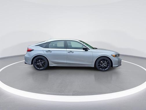 Solar Silver Metallic 2025 Honda Civic Sport