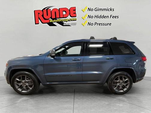 Blue 2021 Jeep Grand Cherokee Limited