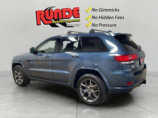 Blue 2021 Jeep Grand Cherokee Limited