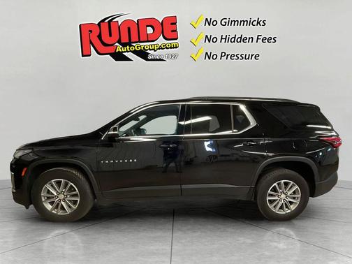 Black 2023 Chevrolet Traverse LT Leather