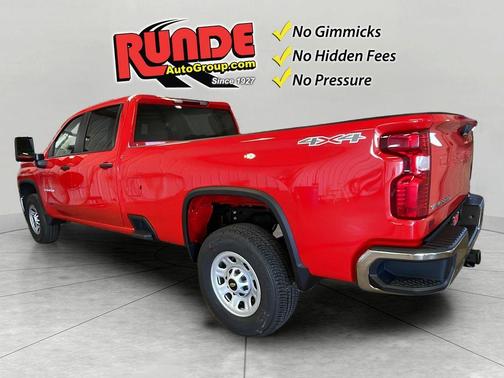 Red 2026 Chevrolet Silverado 3500 WT