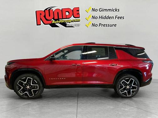 Radiant Red 2026 Chevrolet Traverse High Country