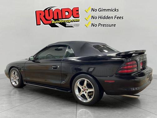 Black 1995 Ford Mustang SVT Cobra