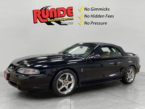 Black 1995 Ford Mustang SVT Cobra