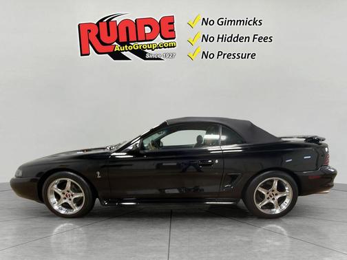 Black 1995 Ford Mustang SVT Cobra