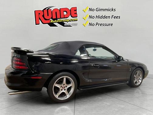 Black 1995 Ford Mustang SVT Cobra