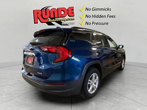 Blue 2020 GMC Terrain SLE
