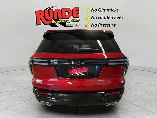 Radiant Red 2026 Chevrolet Traverse RS