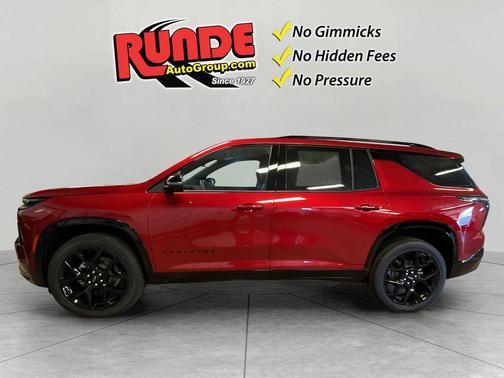 Radiant Red 2026 Chevrolet Traverse RS