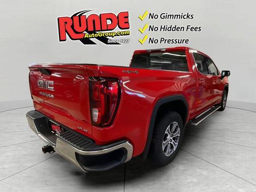 Red 2019 GMC Sierra 1500 SLE