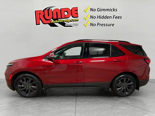 Red 2024 Chevrolet Equinox RS