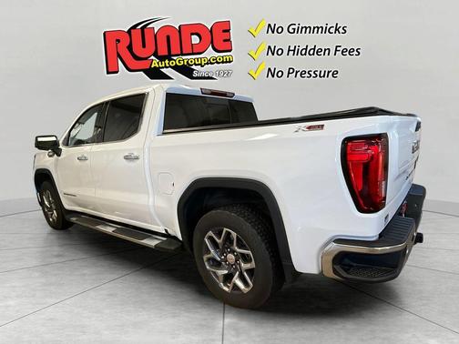 White 2025 GMC Sierra 1500 SLT