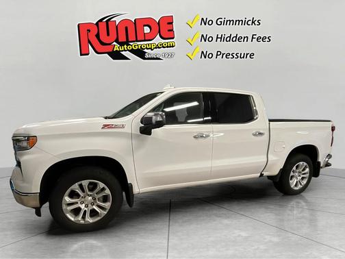 White 2022 Chevrolet Silverado 1500 LTZ