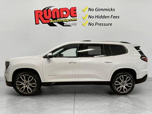Glacier White 2026 GMC Acadia AWD Denali Ultimate