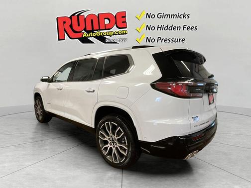 Glacier White 2026 GMC Acadia AWD Denali Ultimate