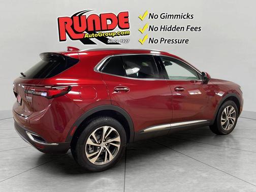 Red 2023 Buick Envision Essence