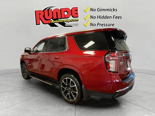 Red 2021 Chevrolet Tahoe LT