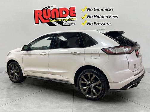 White 2018 Ford Edge Sport