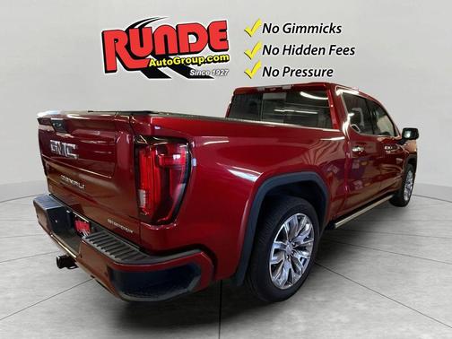 Red 2022 GMC Sierra 1500 Denali