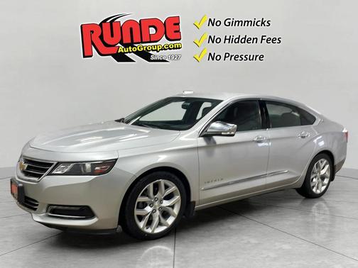 Silver 2016 Chevrolet Impala 2LZ