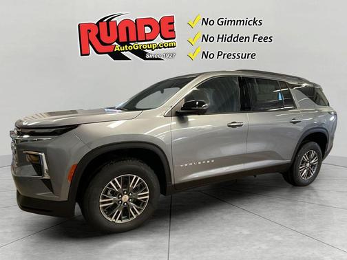 Sterling Gray 2026 Chevrolet Traverse LT