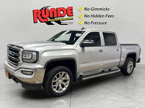 Silver 2018 GMC Sierra 1500 SLT