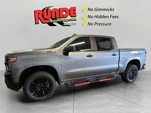 Gray 2022 Chevrolet Silverado 1500 Limited Custom Trail Boss