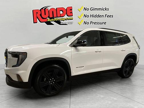 Summit White 2026 GMC Acadia Elevation