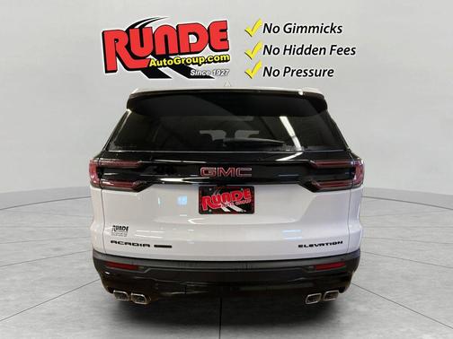 Summit White 2026 GMC Acadia Elevation