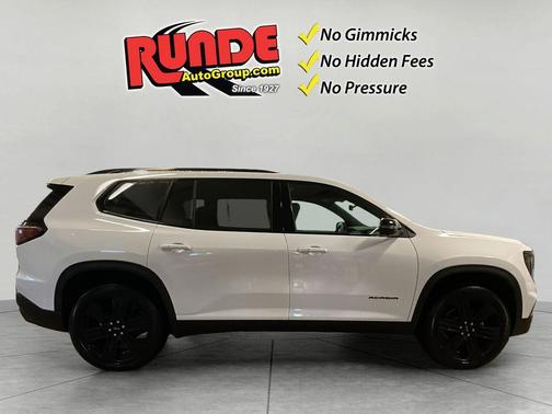 Summit White 2026 GMC Acadia Elevation