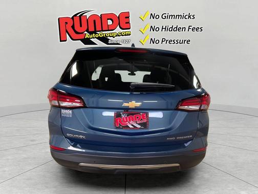 Blue 2024 Chevrolet Equinox Premier