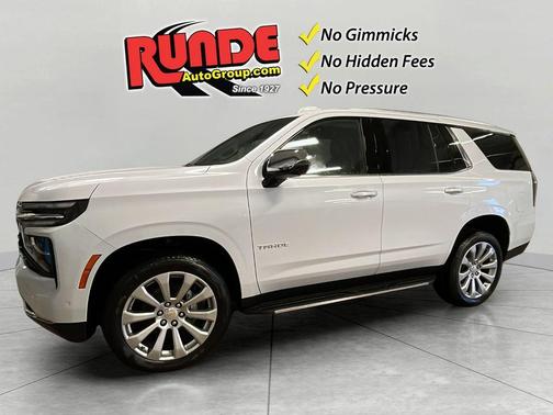 Polar White 2026 Chevrolet Tahoe Premier
