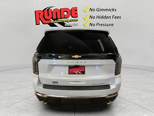Polar White 2026 Chevrolet Tahoe Premier