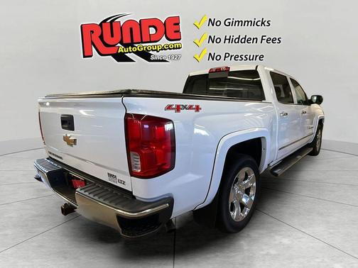 White 2017 Chevrolet Silverado 1500 LTZ