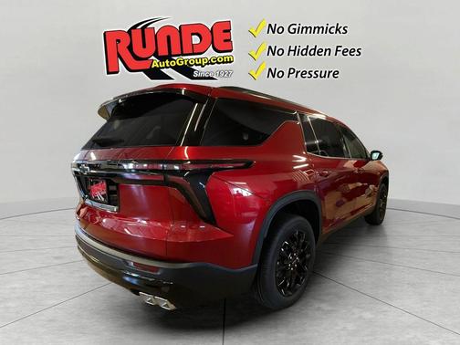 Radiant Red 2026 Chevrolet Traverse LT