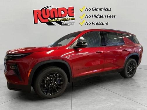 Radiant Red 2026 Chevrolet Traverse LT
