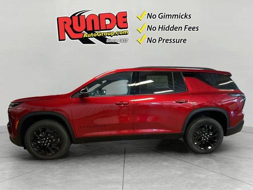 Radiant Red 2026 Chevrolet Traverse LT