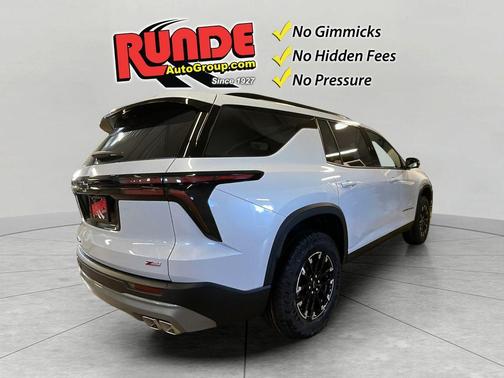 Polar White 2026 Chevrolet Traverse Z71
