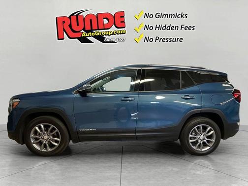 Blue 2024 GMC Terrain SLT