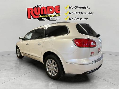 White 2015 Buick Enclave Leather