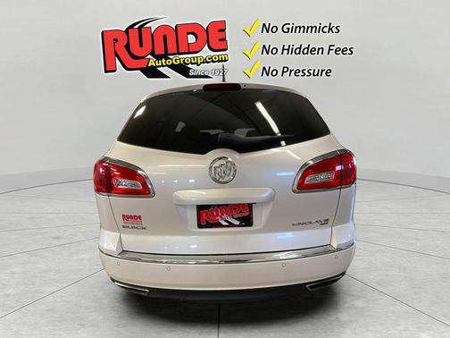 White 2015 Buick Enclave Leather