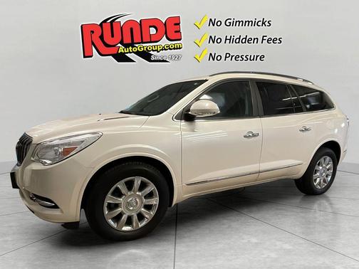 White 2015 Buick Enclave Leather