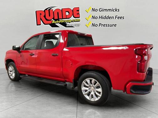 Red 2022 Chevrolet Silverado 1500 Custom