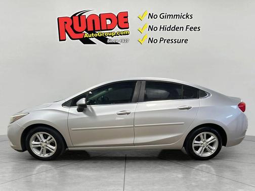 Silver 2016 Chevrolet Cruze LT Automatic