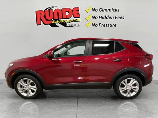 Red 2021 Buick Encore GX Preferred